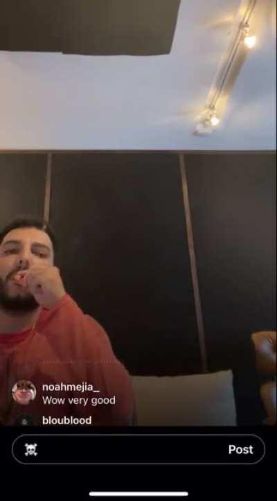 more narcissist beats from KP live.. this one is nuts .