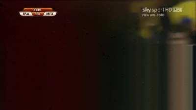 Siphiwe Tshabalala scores the opening goal of the 2010 World Cup (South Africa v. Mexico)