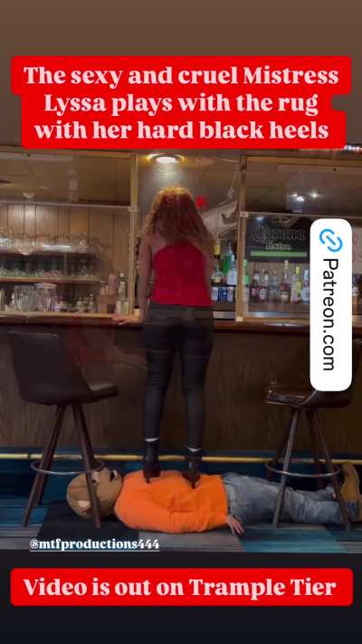 Lyssa Night out at bar BallBusters