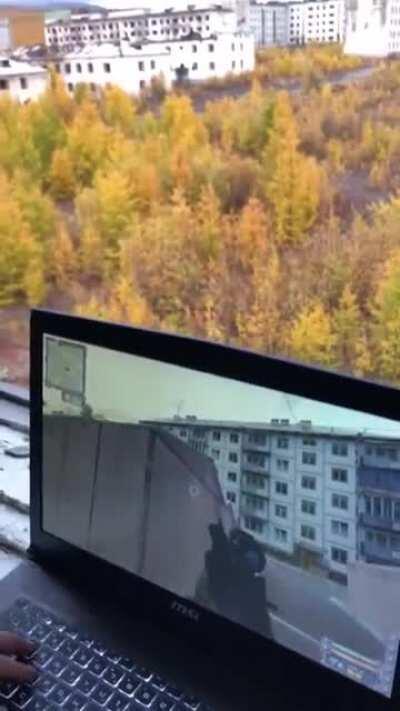 Сталкер в припяти