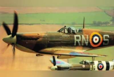 I wonder if this is his first time flying a bomber