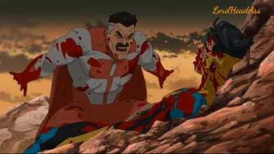 Omni Man shows you how to scratch it