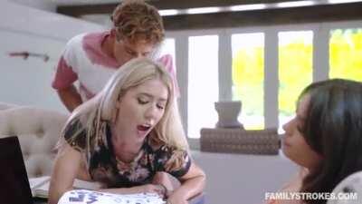 How things go in the family living room