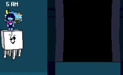 Get your own rideable Gasterling in Tommorrow's Deltarune