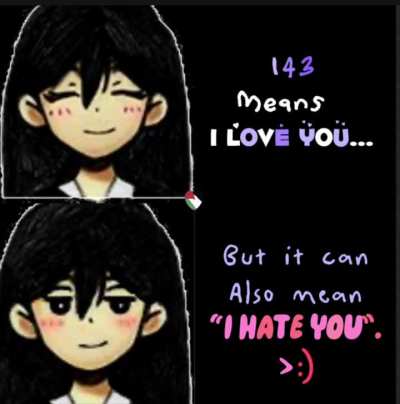 ✿ What does 143 mean? :)