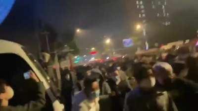 Police charging into Protesters: ChengDu
