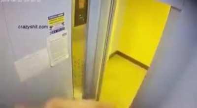 When you accidentally take the lift to the wrong floor in Russia