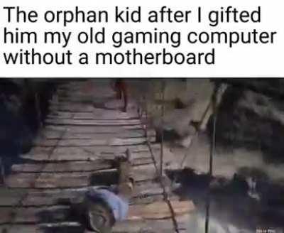 This is why Matto doesn't like RDR2. It promotes Child Violence.....