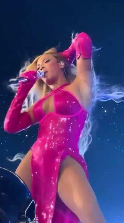 Pink outfit during Renaissance Tour