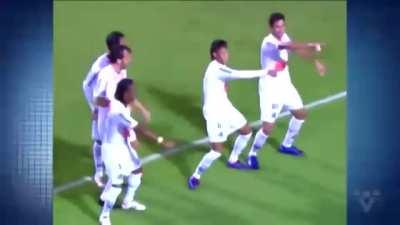 Little boy: “If you score a goal can you do this dance?” Neymar: “I will do that one then, deal?”