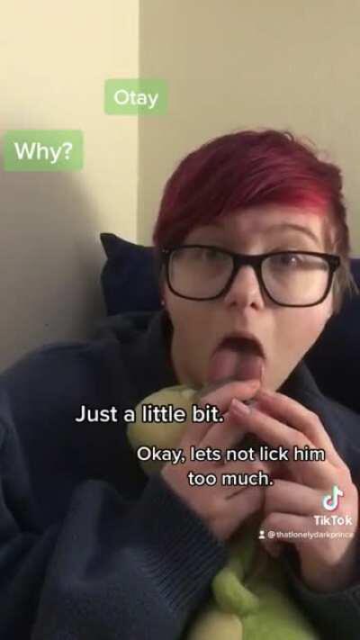 Stop licking the rock oh my god