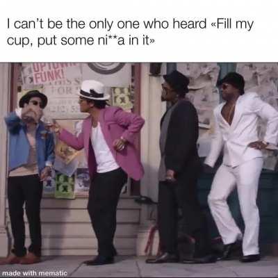 I know what I heard, this is why we need subtitles