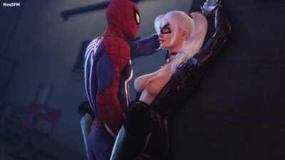 Black Cat x Spider-Man (Nes) [Spider-Man, Marvel]