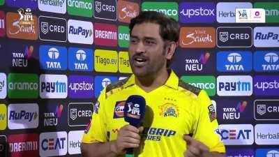 I can't believe MS Dhoni said this || This shit is too funny