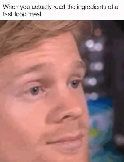 I’m glad Potassium Sorbate is in my meal!