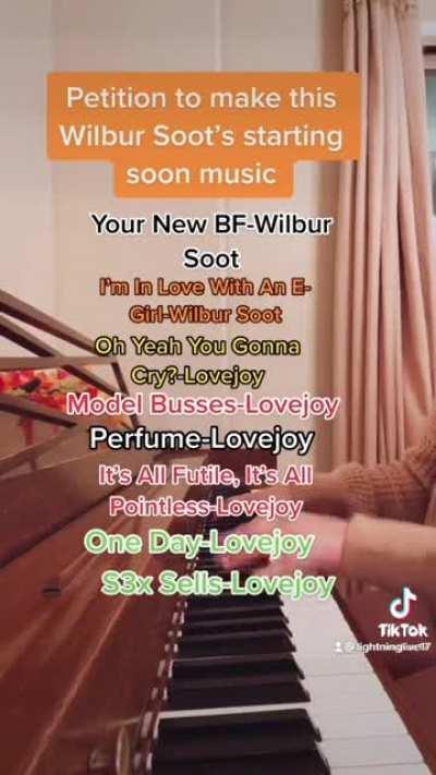 Wilbur Soot Stream Intro Suggestion