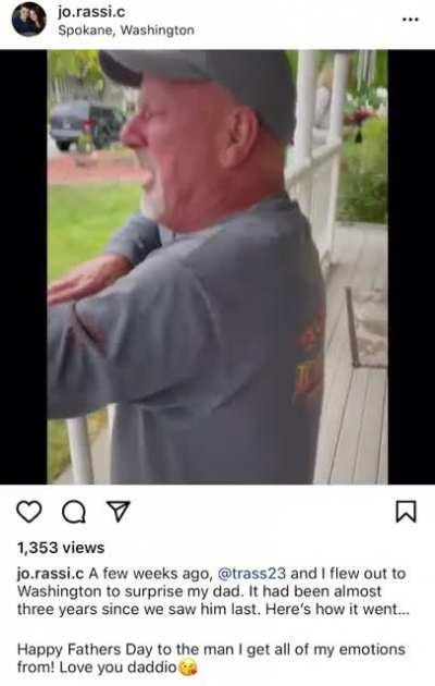 “Are you ok Dad?” “No I’m NOT ok!” 🥺