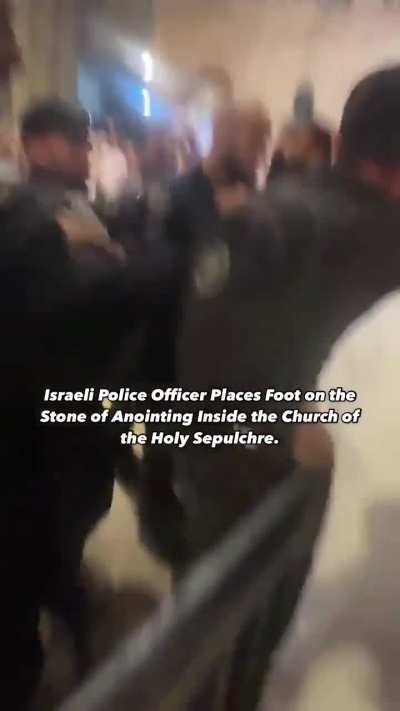 Israel oppressing minorities on their holiest days as usual