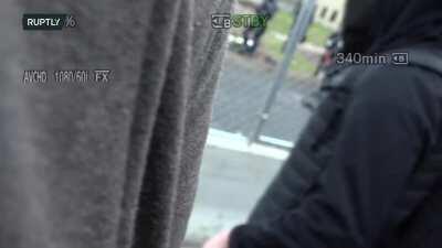 [1A Violation] International reporter filming a leftist Black Lives Matter protest in public space is called a 