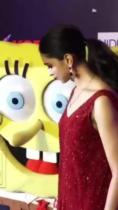 Imagine Deepika Padukone playing with our ding-dongs and making it super hard and crave for her pussy