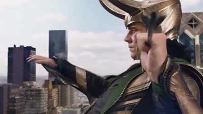 Kira and Keicho team up to defeat Loki [2019 colorized]