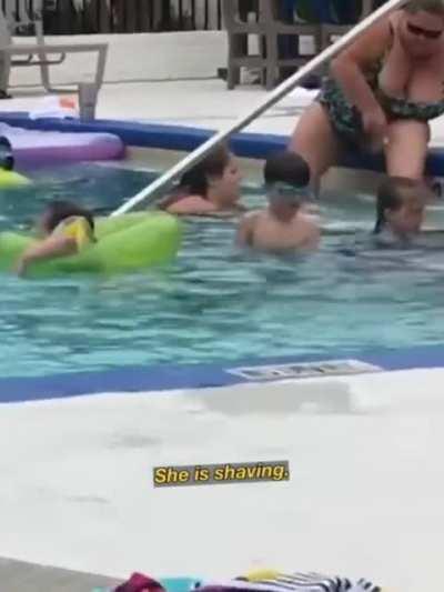 If you ever feel unlucky, remember these kids in the pool 😔