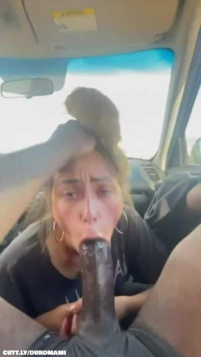 BADDIE TOOK ON A MOUTHFUL BUT HEY SHE TRIED HER BEST!