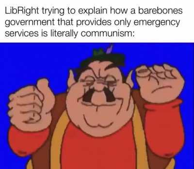 AnCap country = paying at a toll booth for every mile you drive