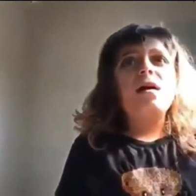 to cut her own bangs