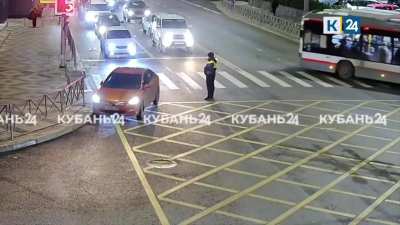 Ordinary Russian police traffic stop