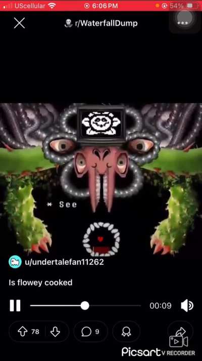 Is flowey cooked voice acted