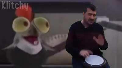 Small fry vibing to Ievan Polkka