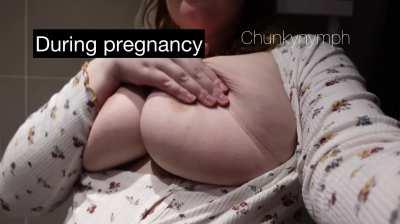 Nipple changes from pregnancy onwards! 