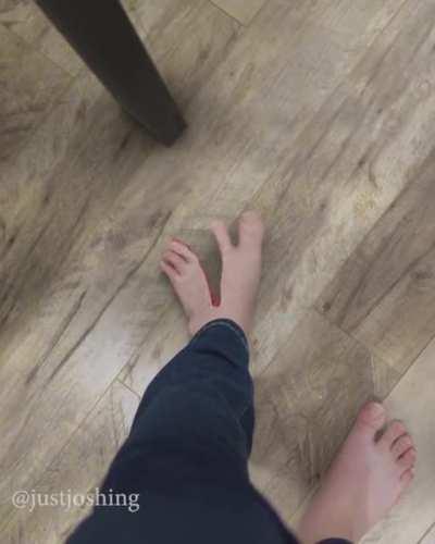Thanks, I hate when toes meet tables