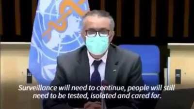 🚨World Health Organization Says Vaccines won't end the pandemic