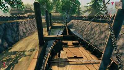 Someone said they backed their boat in to park it in order to quickly leave?