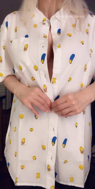 D'oh, boobs meets the Simpsons