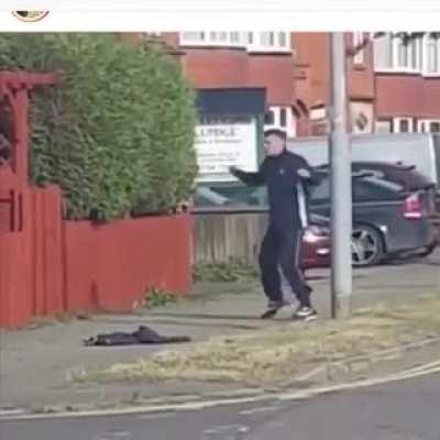 When you're so drunk, you forget how to walk