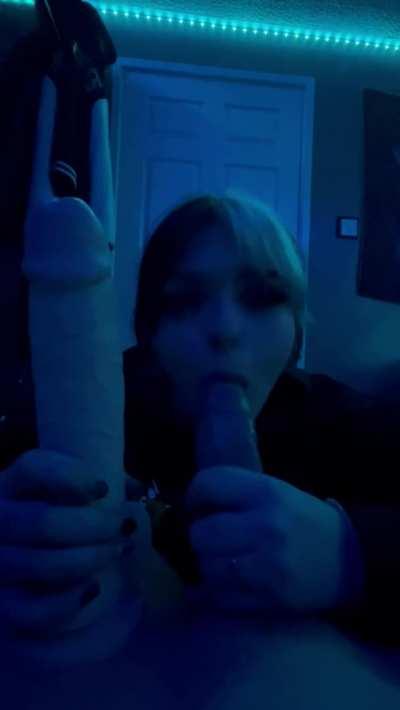 Me Vs Her Dildo