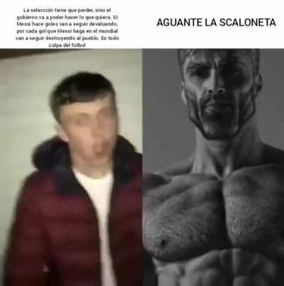 Aguante la Scaloneta.