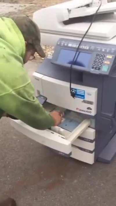 I think everyone hates printers