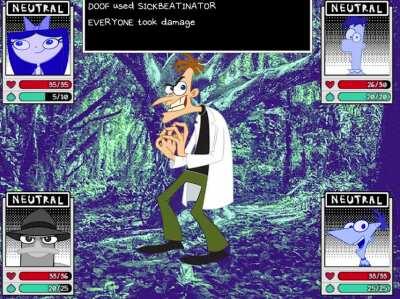 Tussle Among Trees But There's A Platypus Controlling Me