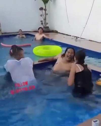 She was about to go into Beat-a-bitch mode!