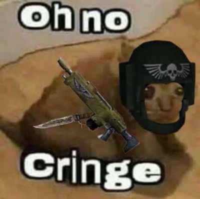 When someone pulls up to a skirmish game with less than thirty troopers and a battle tank...