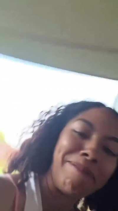 Young girl learns a quick lesson from Mom.