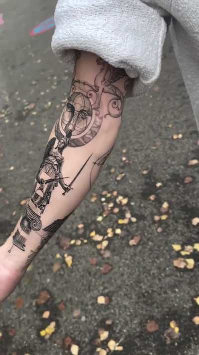 Tattoo art by © Robin Boll based in Zurich.