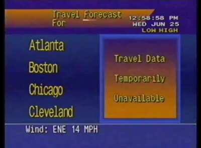 Local 58 in affiliation with The Weather Channel