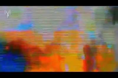 Israeli Air Force strike on a Iranian ballistic missile truck