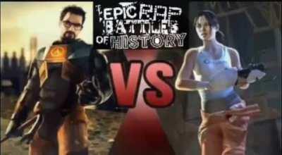 In The End Gordon Freeman and Chell AI Cover