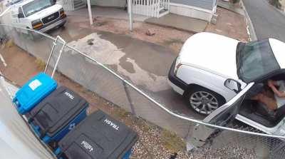 When you almost run yourself over